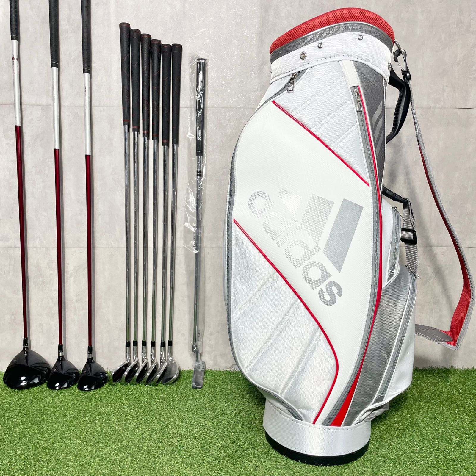 TaylorMade - 【貴重レフティ】TaylorMade R9 ゴルフクラブセット 10本 S メンズ 左 テーラーメイド アール9 レフティー 左利き用 左利き 左用 TaylorMade - 【貴重レフティ】TaylorMade R9 ゴルフクラブ