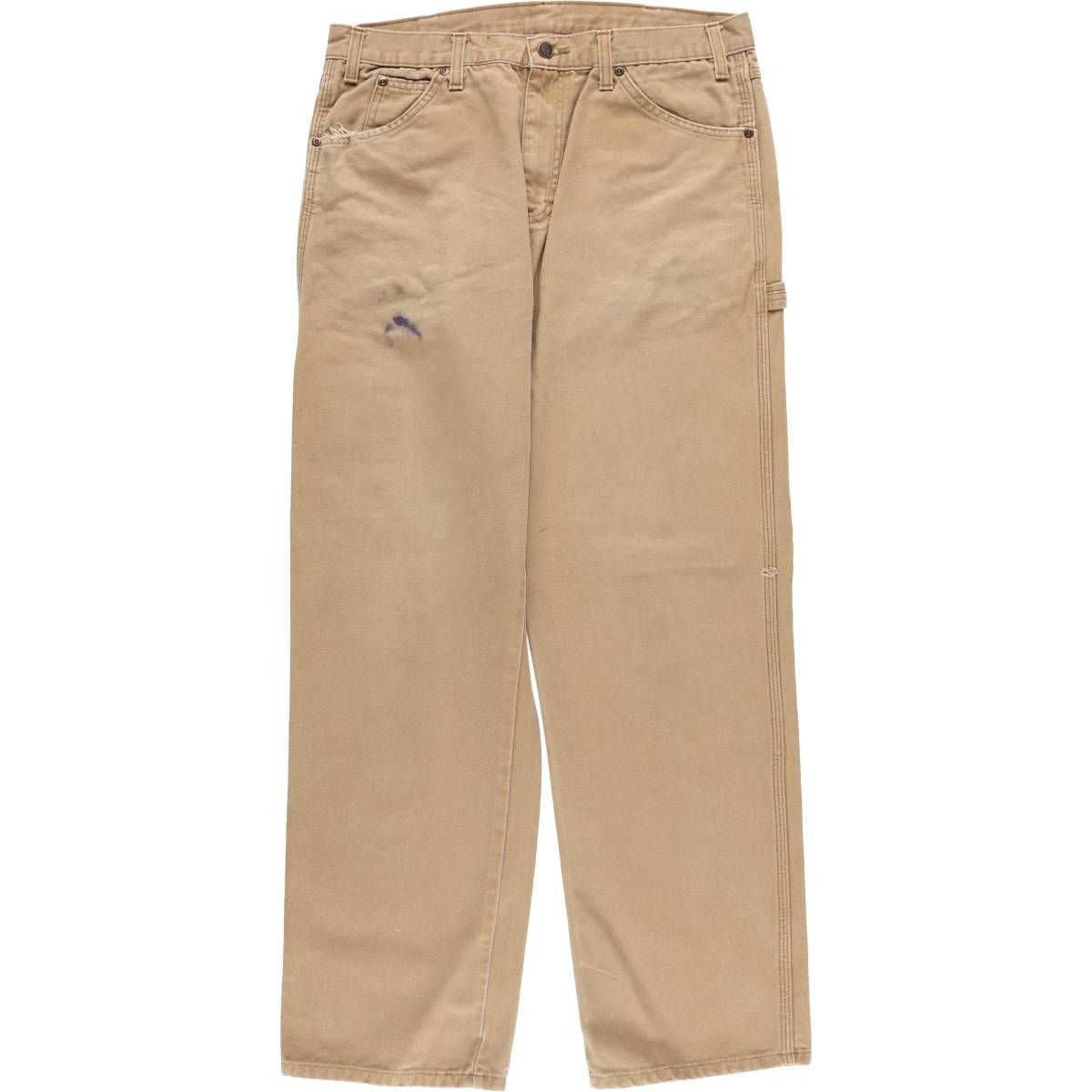 古着 ディッキーズ Dickies ペイント ダックペインターパンツ メンズw34相当|eaa541505