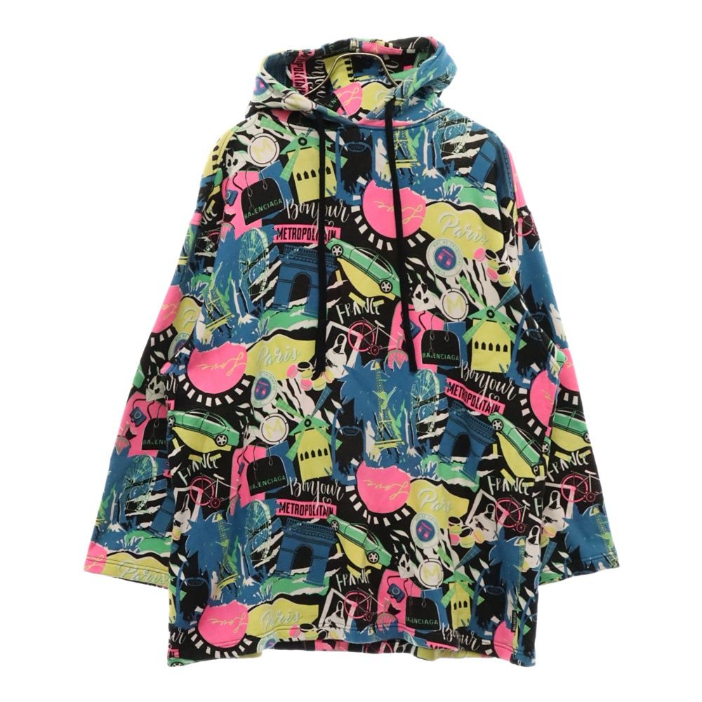 BALENCIAGA (バレンシアガ) 21AW Paris City Oversized Hoodie パリ 