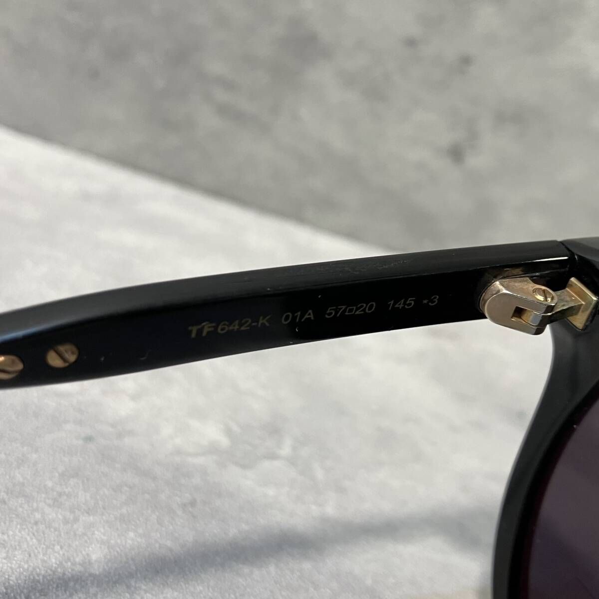 TOM FORD サングラス TF642-K ブラック トムフォード TOM FORD トム  