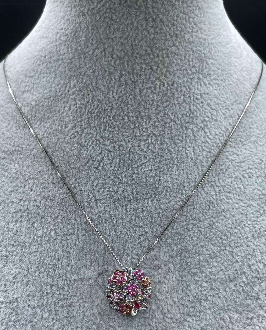 JJ100☆高級 マルチストーン0.94ct K18WG ヘッド 鑑別付 - メルカリ