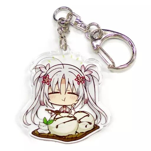 日本未入荷 中古】雑貨 朝武芳乃(甘味) 「千恋*万花 アクリルキーホルダー キーホルダー