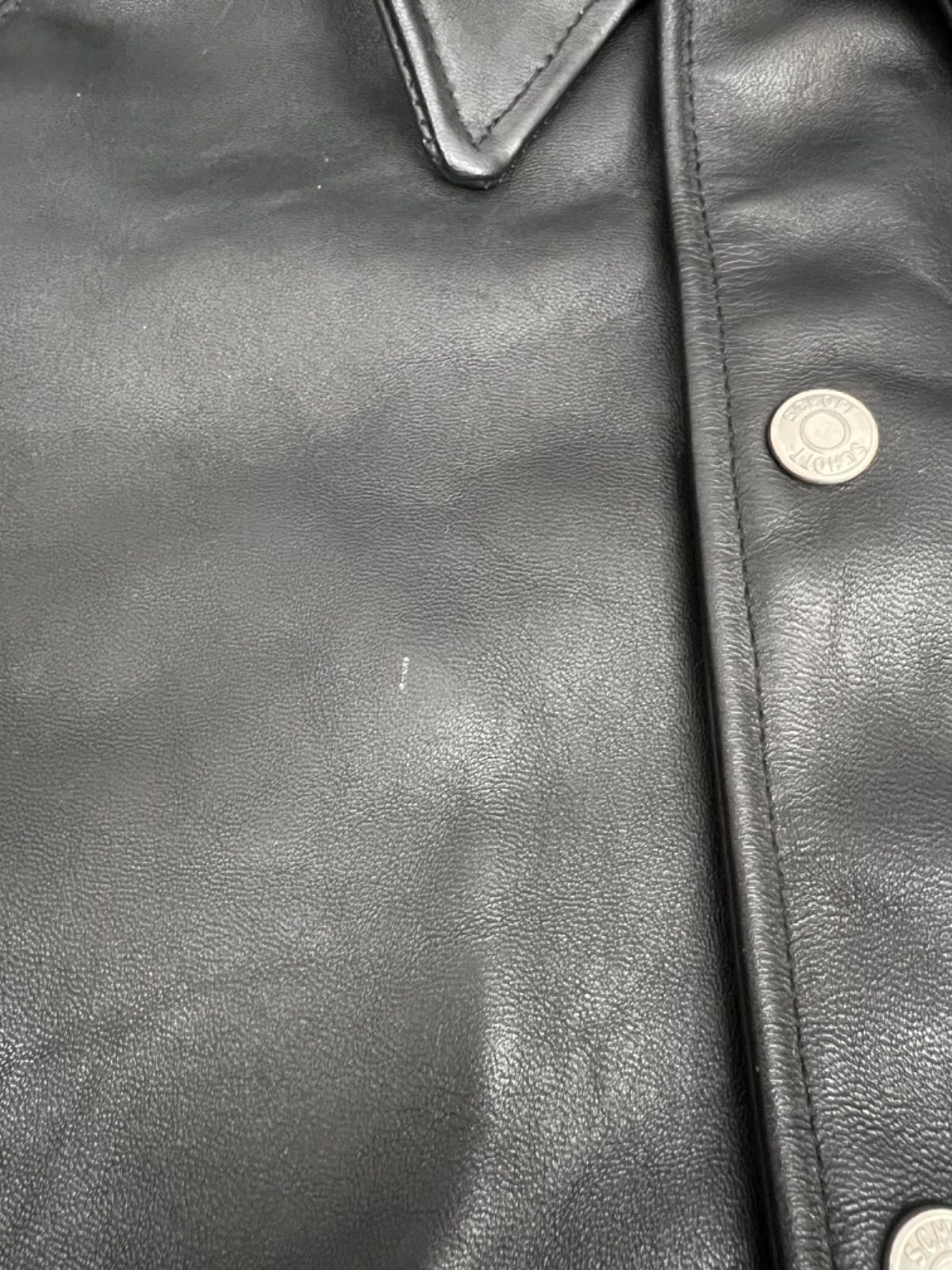 Schott ショット ラムレザー コーチジャケット mtk006 f172 KANDAIZUMI_COM