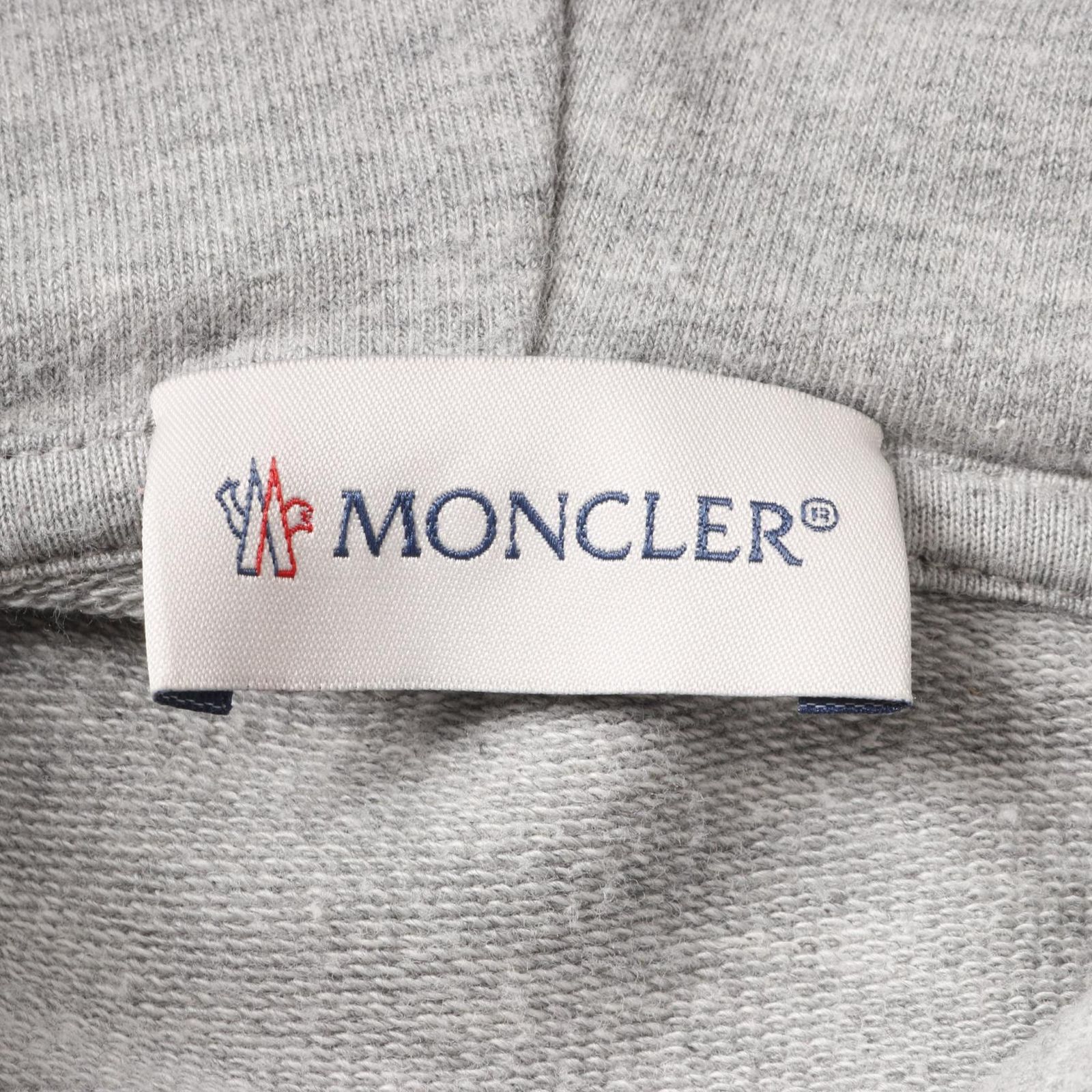 モンクレール MONCLER パーカー ロゴ刺繍 8G00024 コットン パーカー 