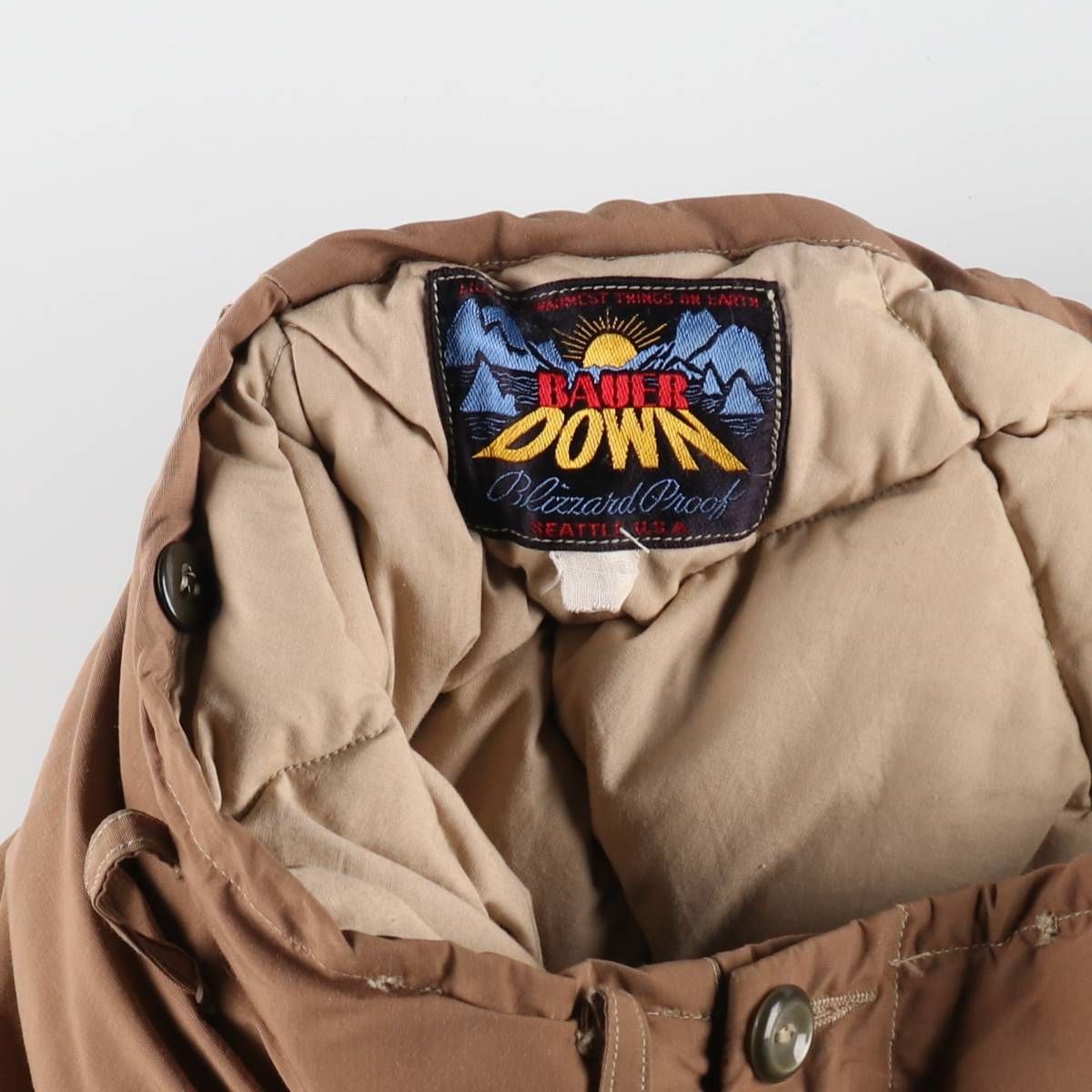 BAUER DOWN バウアーダウンパンツ 80s Eddie Bauer エディーバウアー 