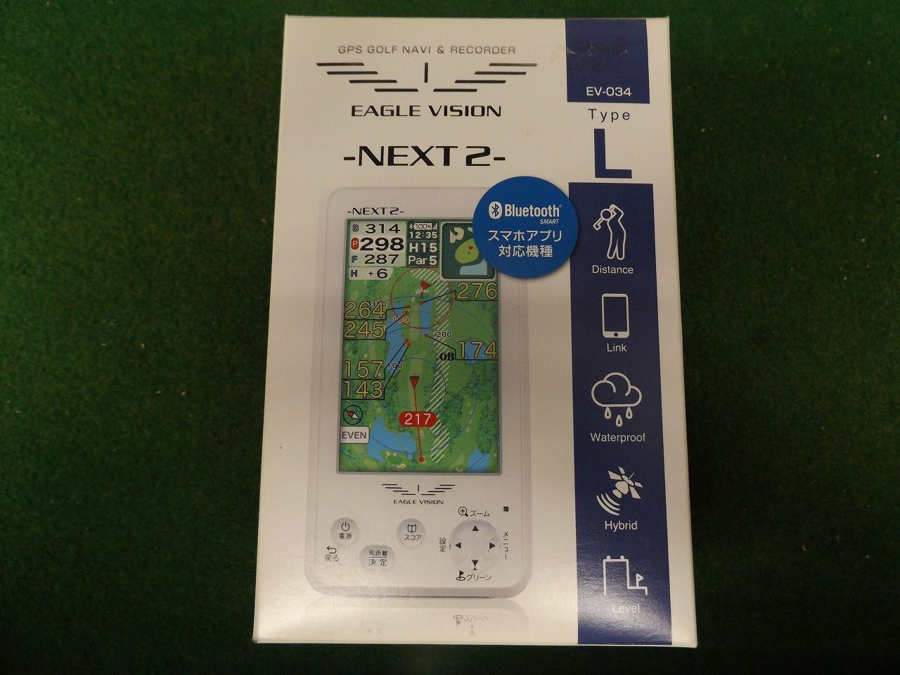 中古品 EAGLE VISION NEXT2 化粧箱有 朝日ゴルフ イーグル