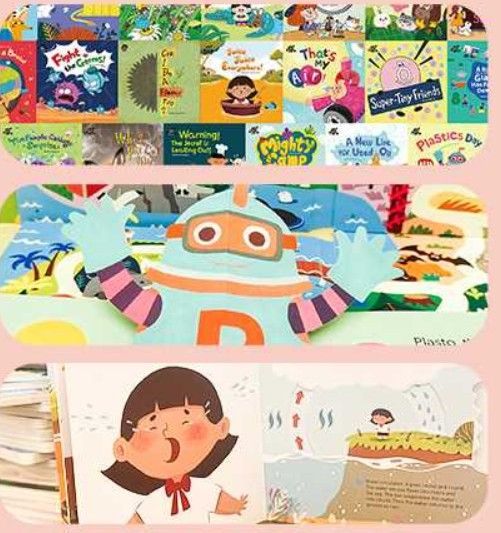 新品】baby all ベビーオールー生物化学 英語絵本20冊 BOOKIN社指定
