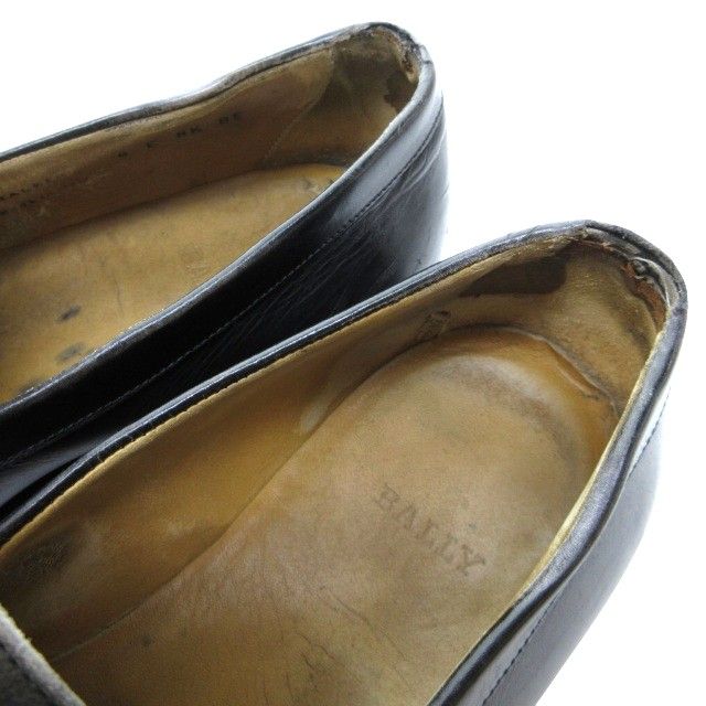 ♡新品♡ バリー　ローファー　スリッポン　レザーシューズ　ブラック　1343 バリー BALLY レザーシューズ スリッポン ローファー Uチップ 黒