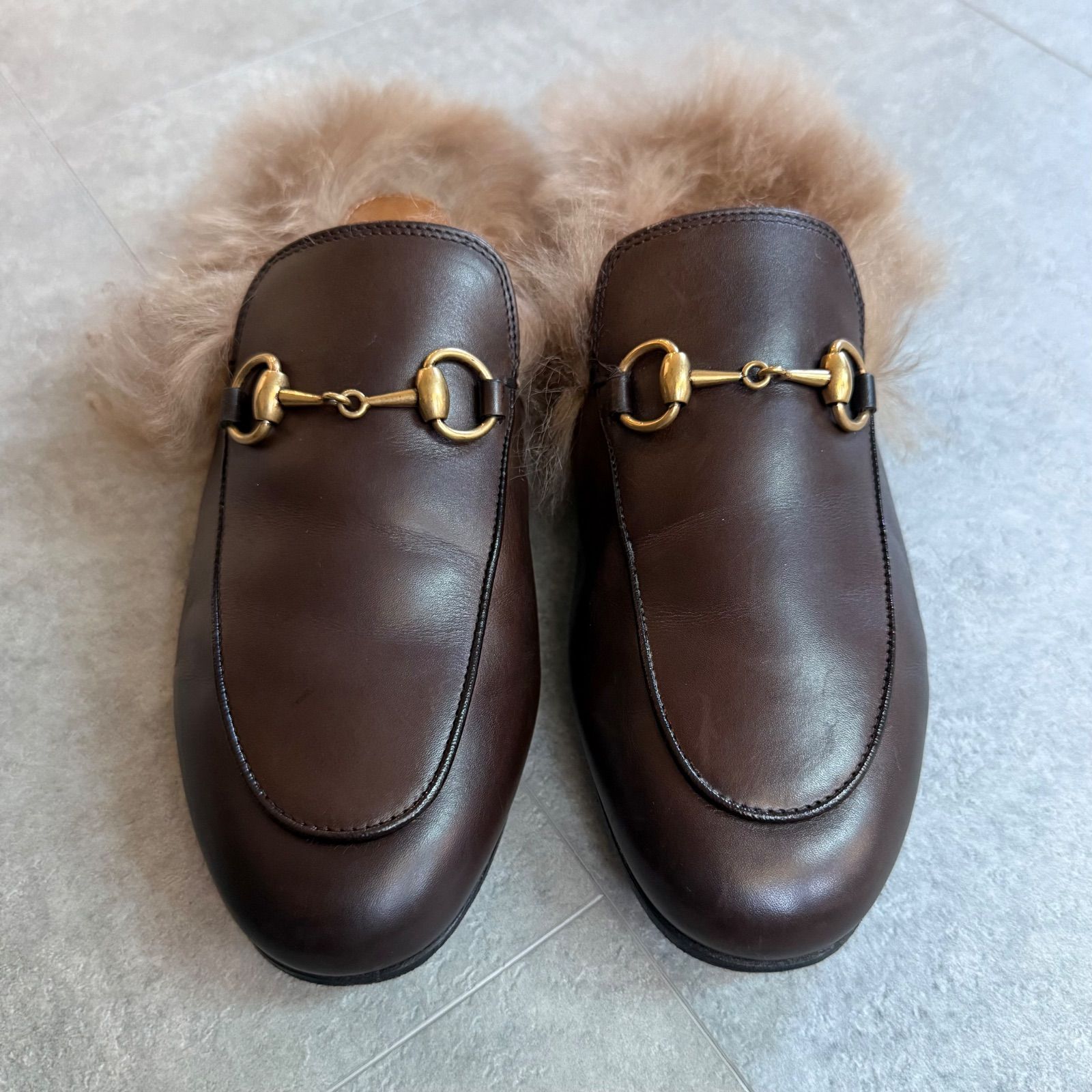 美品 GUCCI グッチ ホースビットローファー プリンスタウン