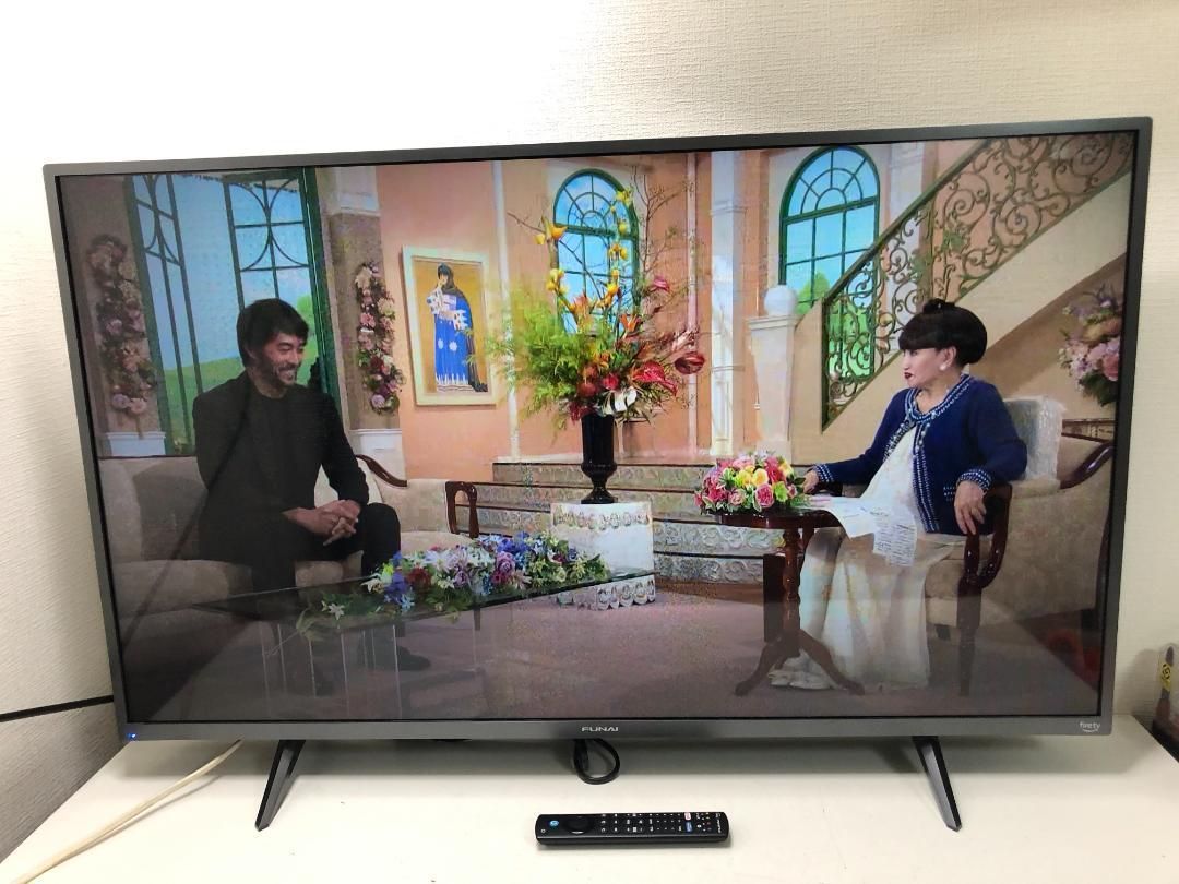 21年製 フナイ 4K 43インチ 液晶テレビ FL-43U3040 リモコン付 Amazon | フナイ 43V型 4K対応液晶テレビ FL-43U3040 | テレビ 通販