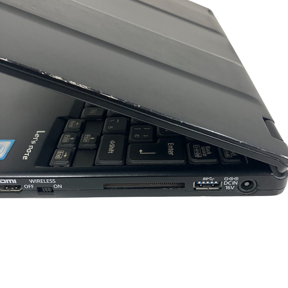 Panasonic i7-7500UノートPC 8GB 256GB SSD Let's note SZ 軽量