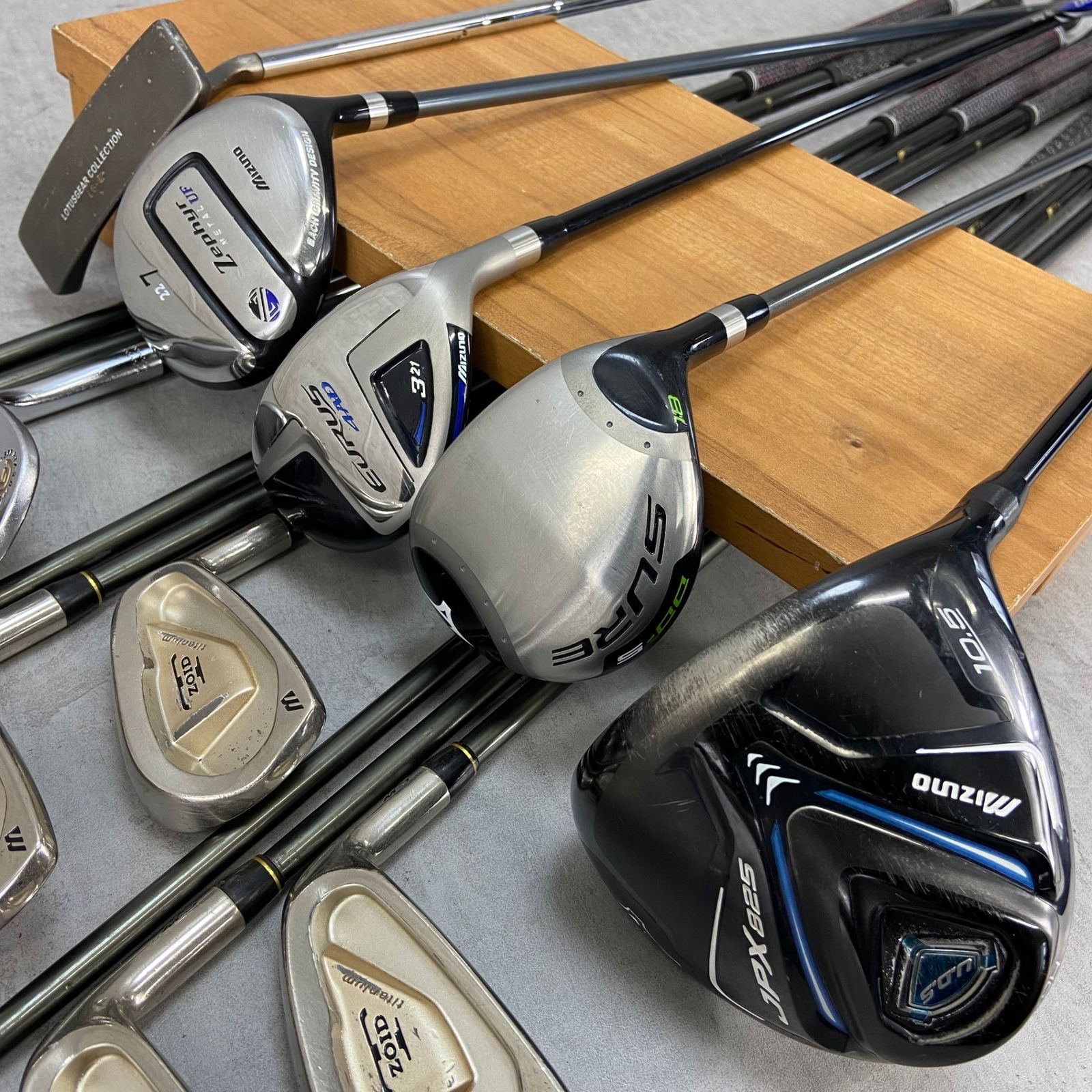 ミズノ　テーラーメイド　メンズゴルフ14本セット　右利き用　キャディバッグ　入門 MIZUNO ミズノ TaylorMade テーラーメイド メンズゴルフ14本
