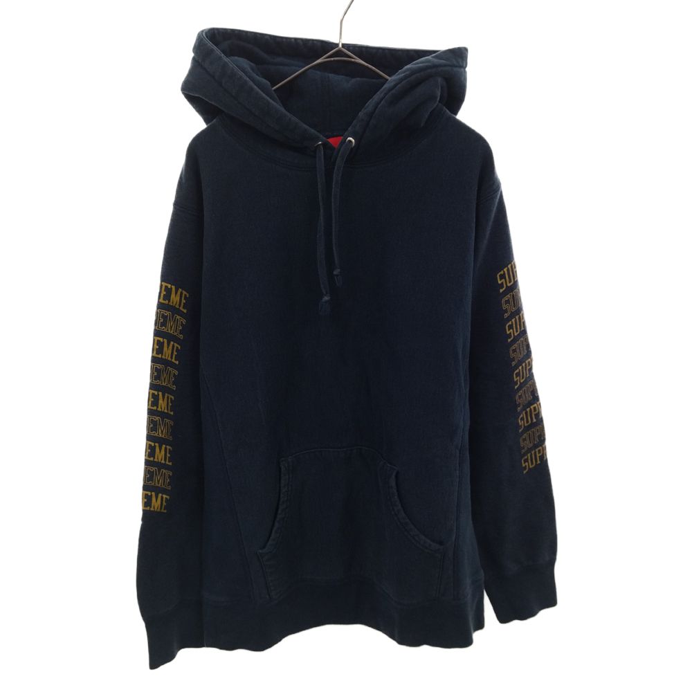 Supreme/Sleeve Arc フーディー/Navy/M-