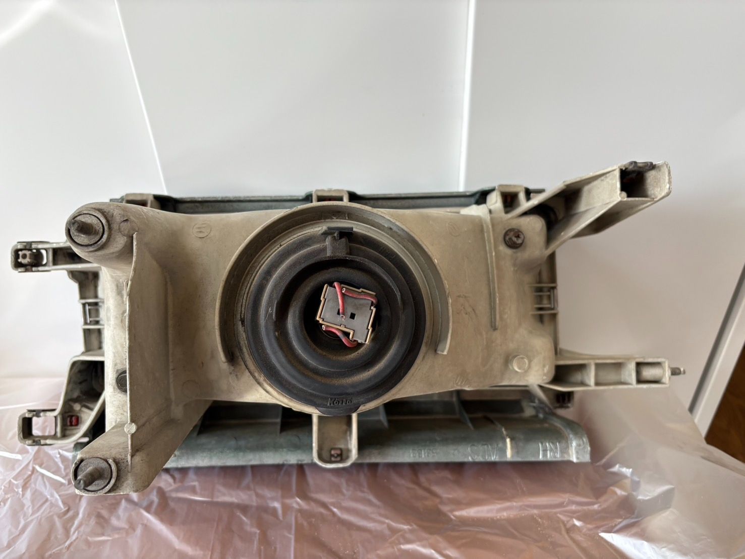 右ヘッドライト