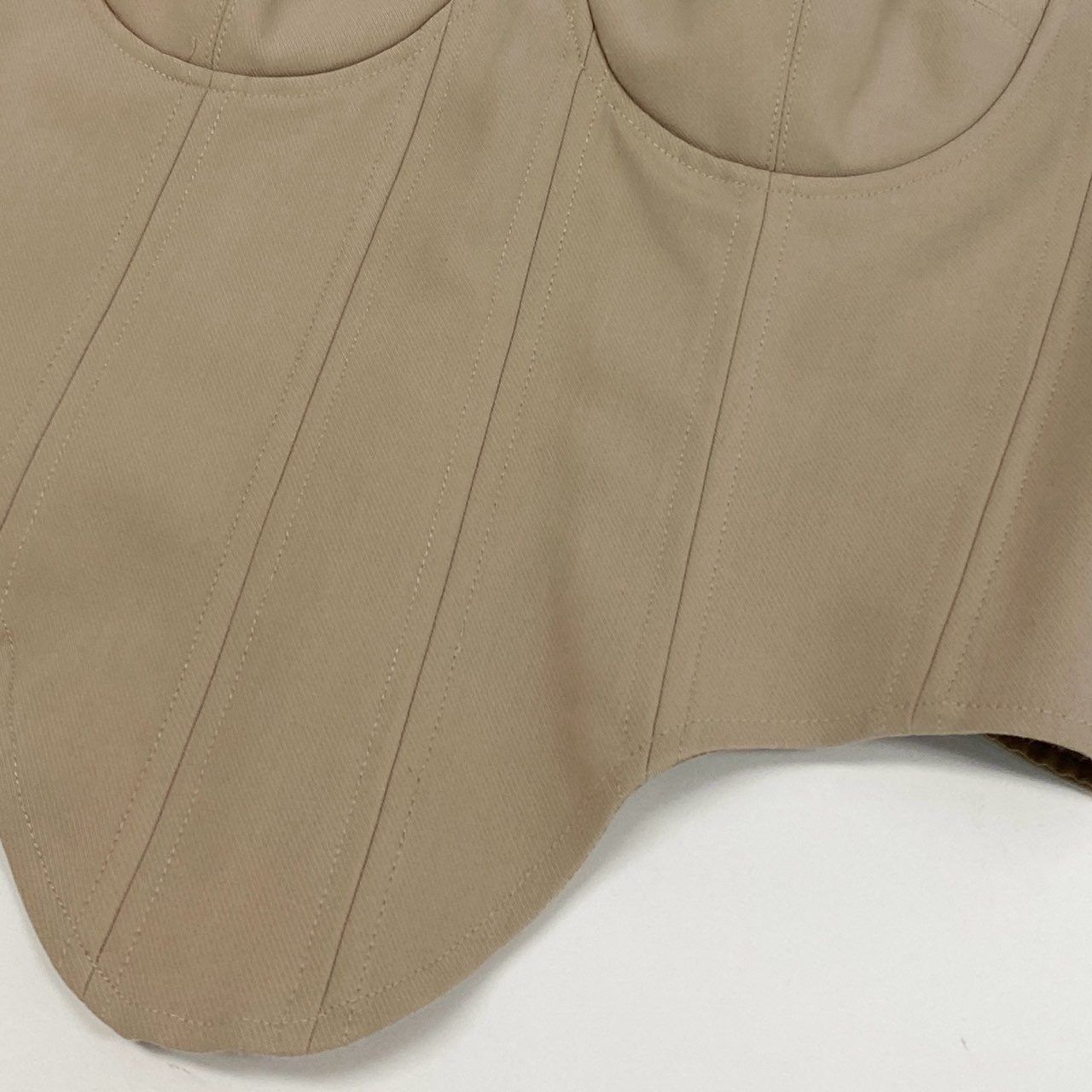 クロップドコルセット