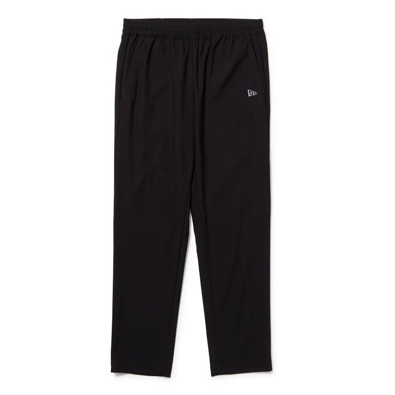 NEW ERA 14674782 スリム トレーニングパンツ ブラック パフォーマンスアパレル ストレッチパンツ スポーツウェア ニューエラ トレーニングウェア ワンポイント ロゴ 軽量 速乾 吸汗 スリム テーパード ユニセックス ボトムス ズボン