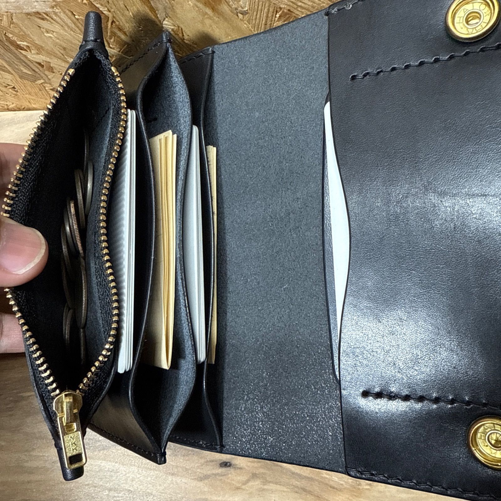 姫路レザー オイルヌメ