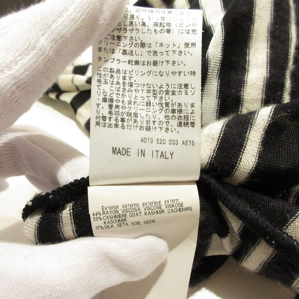 美品 MISSONI ミッソーニ 総柄 カシミヤ シルクブレンド ニット