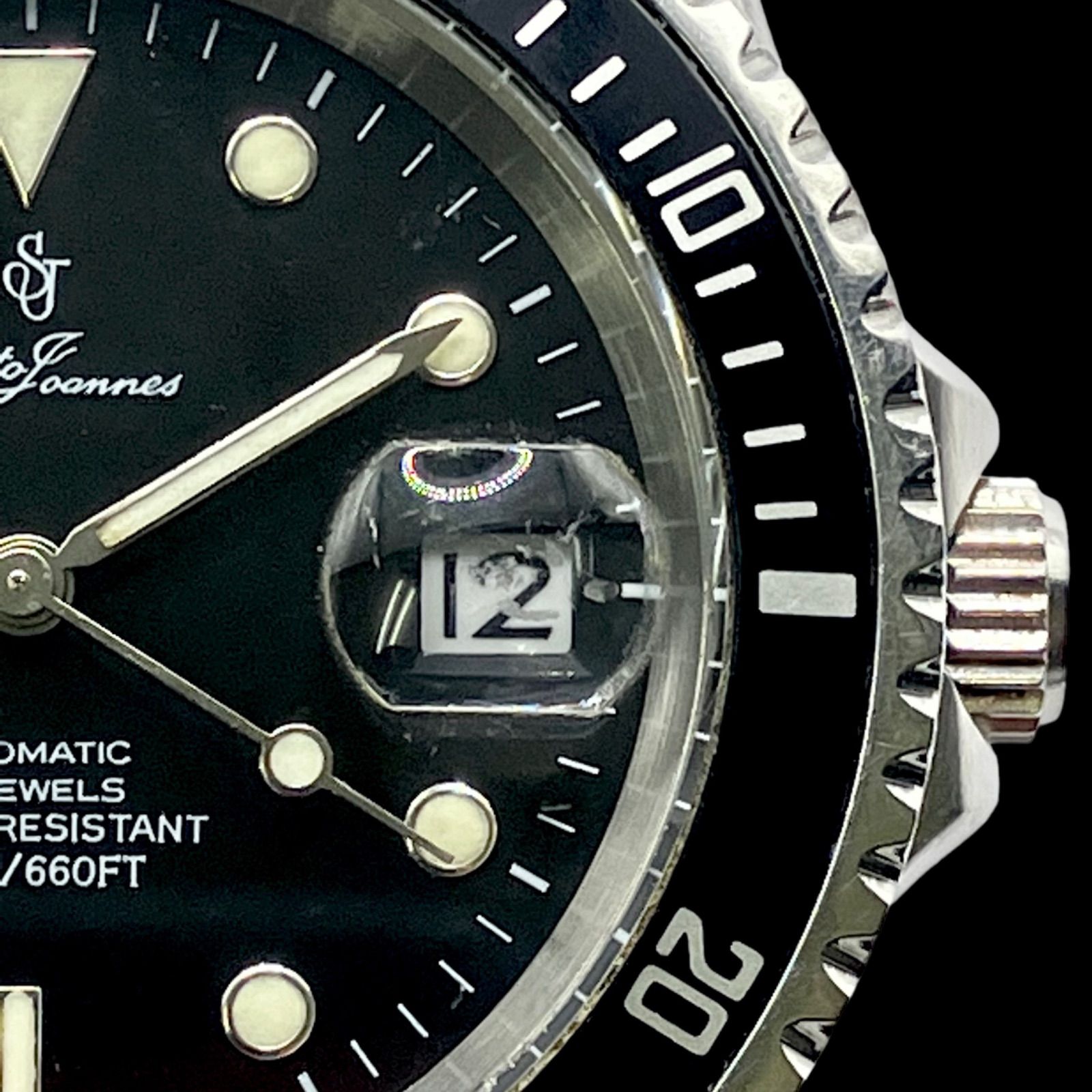 美品⭐️SantoJoannes】 セントジョイナス SEABRAVES BLK/SLV/3257-1