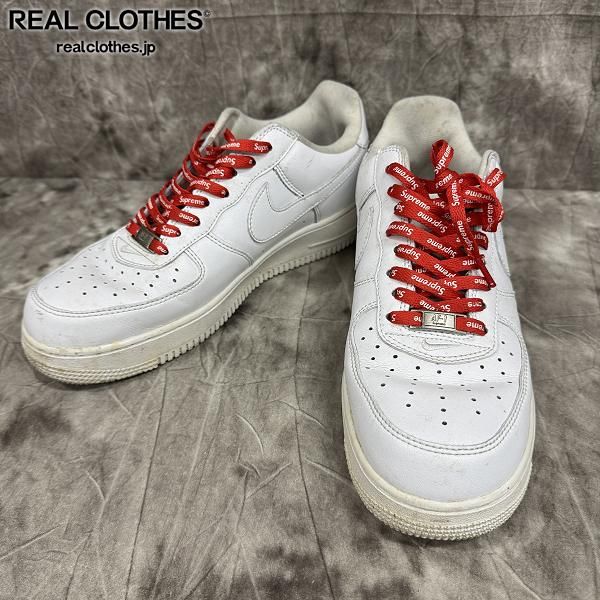 Supreme×NIKE/シュプリーム×ナイキ AIR FORCE 1 LOW/エアフォース 1 ロー CU9225-100/27.5
