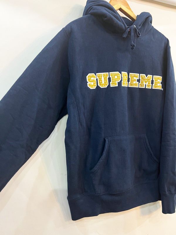 ★Supreme/シュプリーム Supreme 19AW The Most Hooded Sweatshirt スウェット パーカー フーディー ネイビー メンズ Mサイズ ★