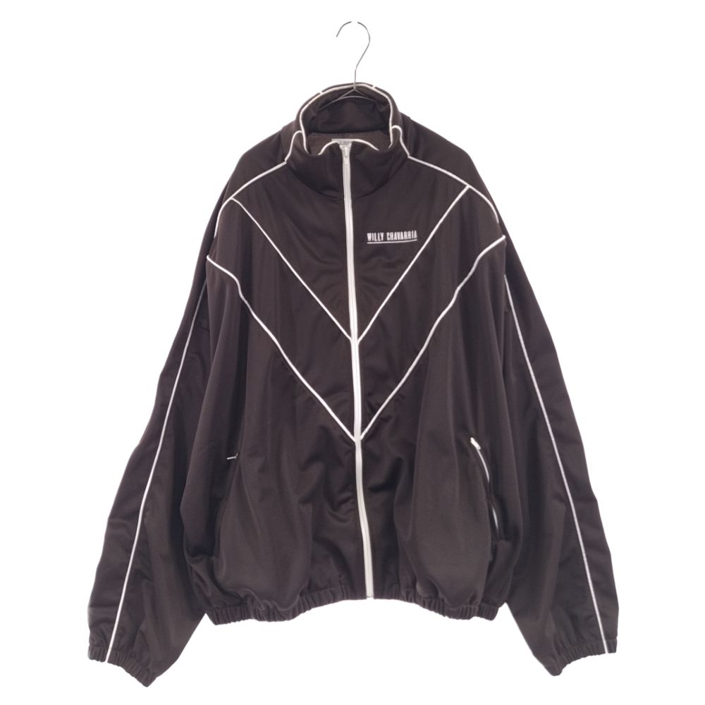 WILLY CHAVARRIA (ウィリーキャバリア) BUFFALO TRACK JACKET BROWN バッファロートラックジャケット ブラウン