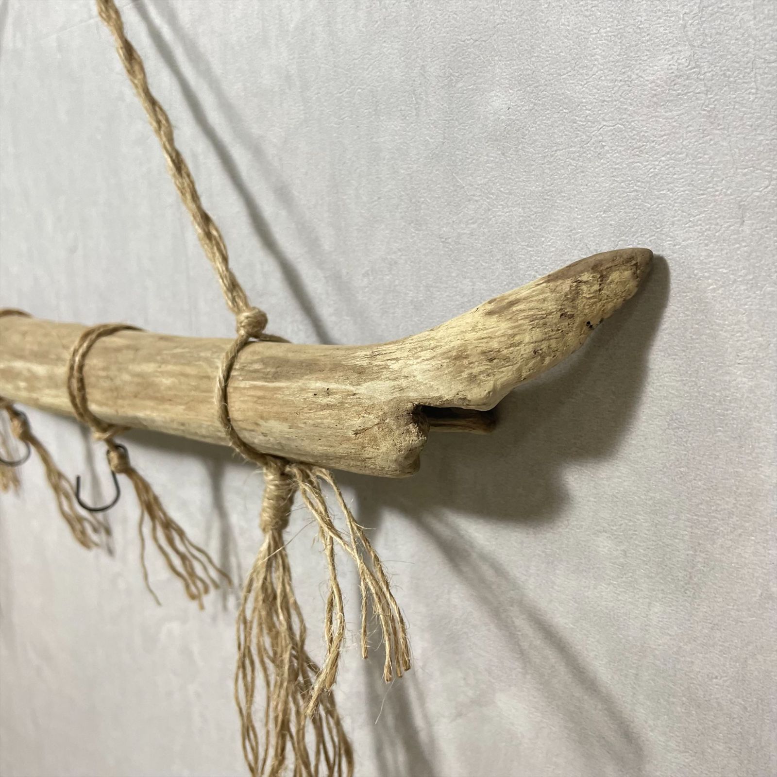 流木 ウォールハンガー 流木ハンガー 流木インテリア 端がY字の無骨な