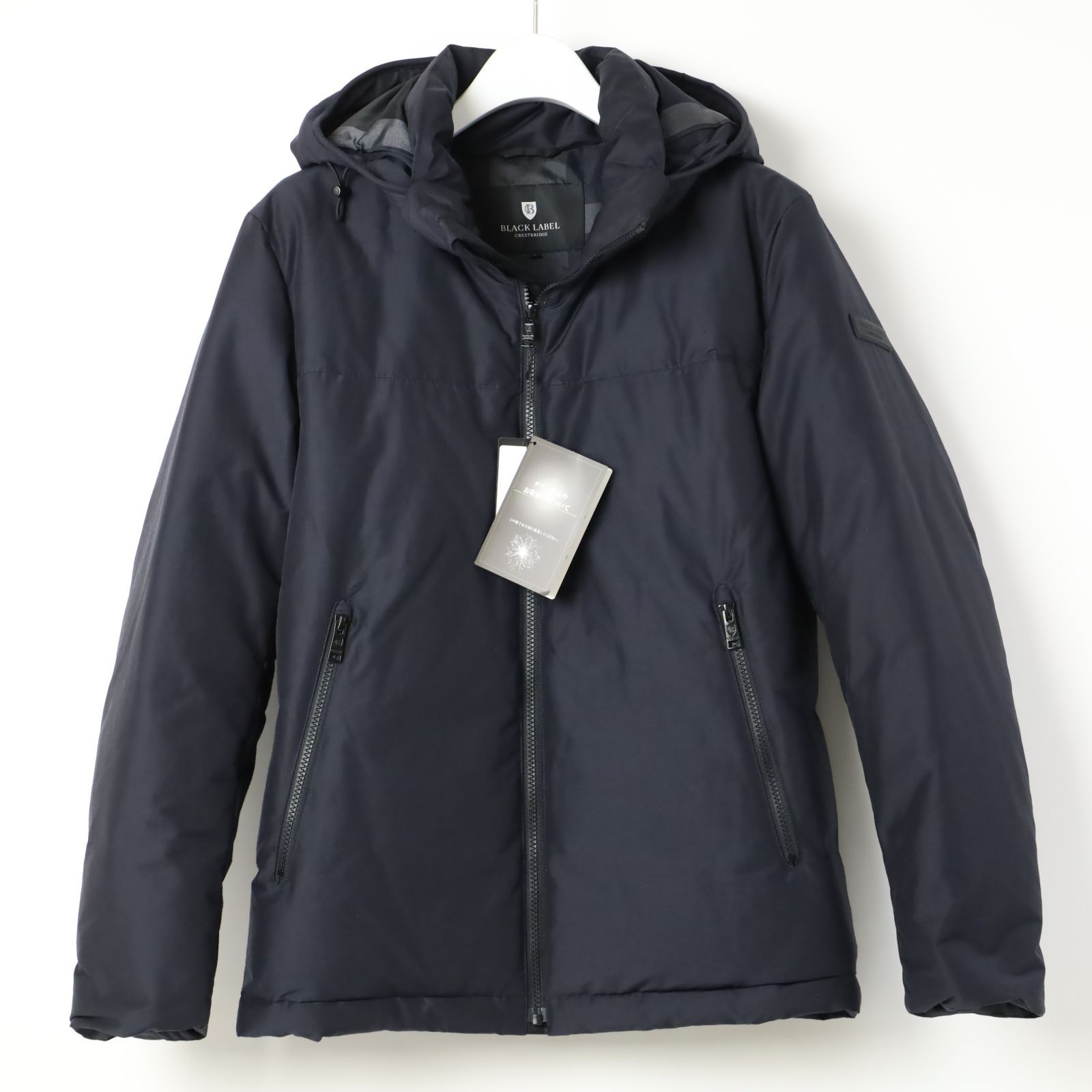 新品 9.9万円 ブラックレーベルクレストブリッジ ウールブレンドタフタ 