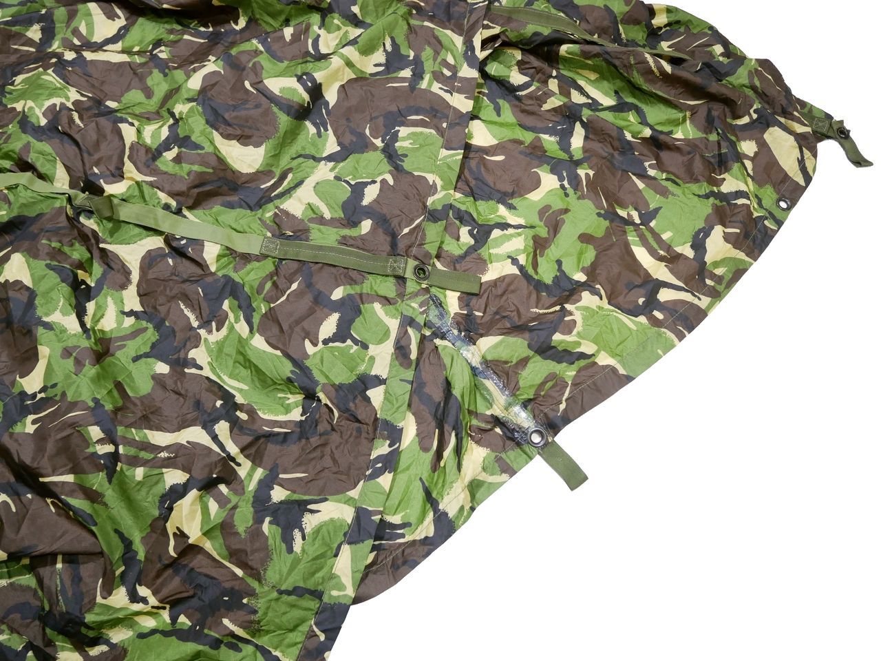 イギリス軍 バシャ タープ シェルターシート DPMカモ 255cm×220cm 中古