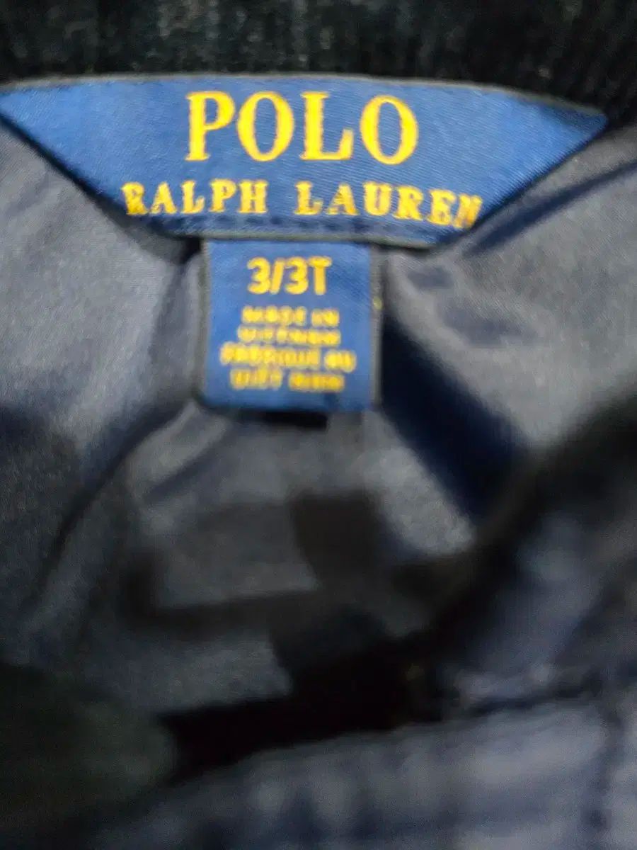 ポロ Ralph Lauren ラルフローレン ネイビー キルティング ジャケット 3T