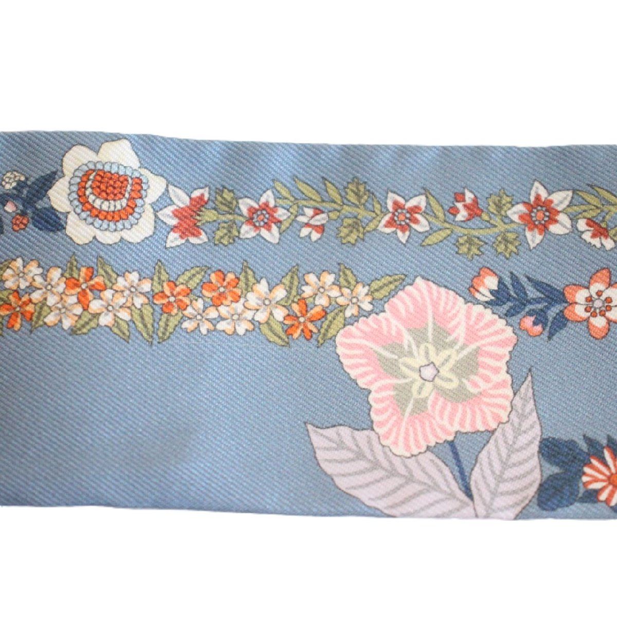 HERMES エルメス ツイリー ブリッドドゥガラ アンフルール シルク100  