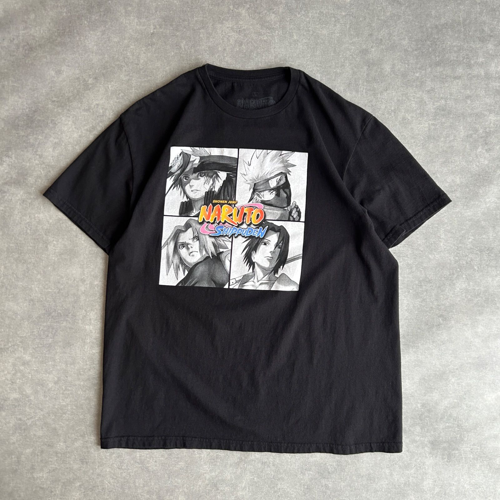 NARUTO/ナルト/半袖Tシャツ/アニメプリント/キャラクター/カカシ班 