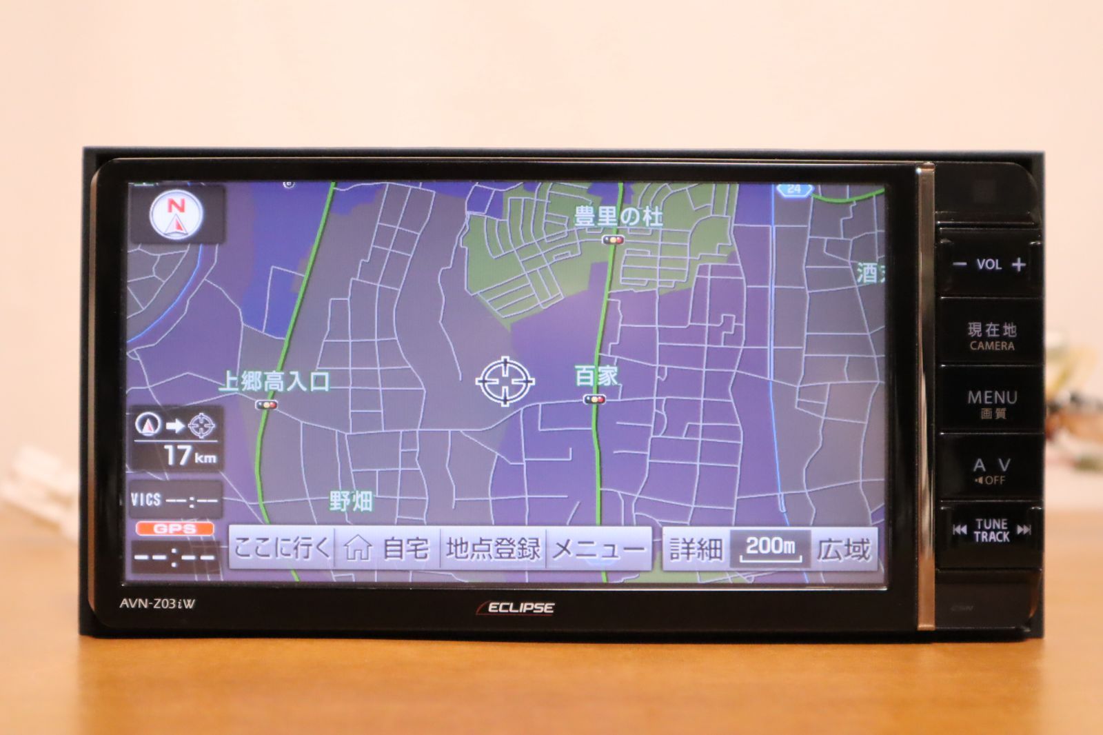 イクリプス AVN-Z03iWフルセグナビゲーションユニット地図データ も 