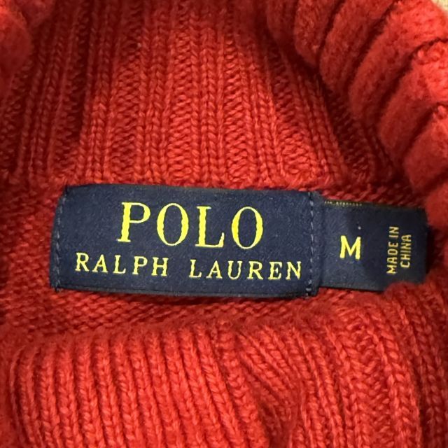 ラルフローレン ハーフボタンニット