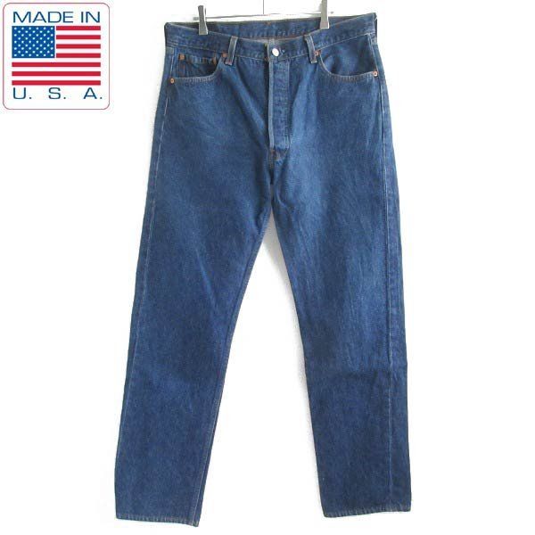 美品 1996年製 USA製 リーバイス501 濃いめ ジーンズ 実寸W36 L33 90s