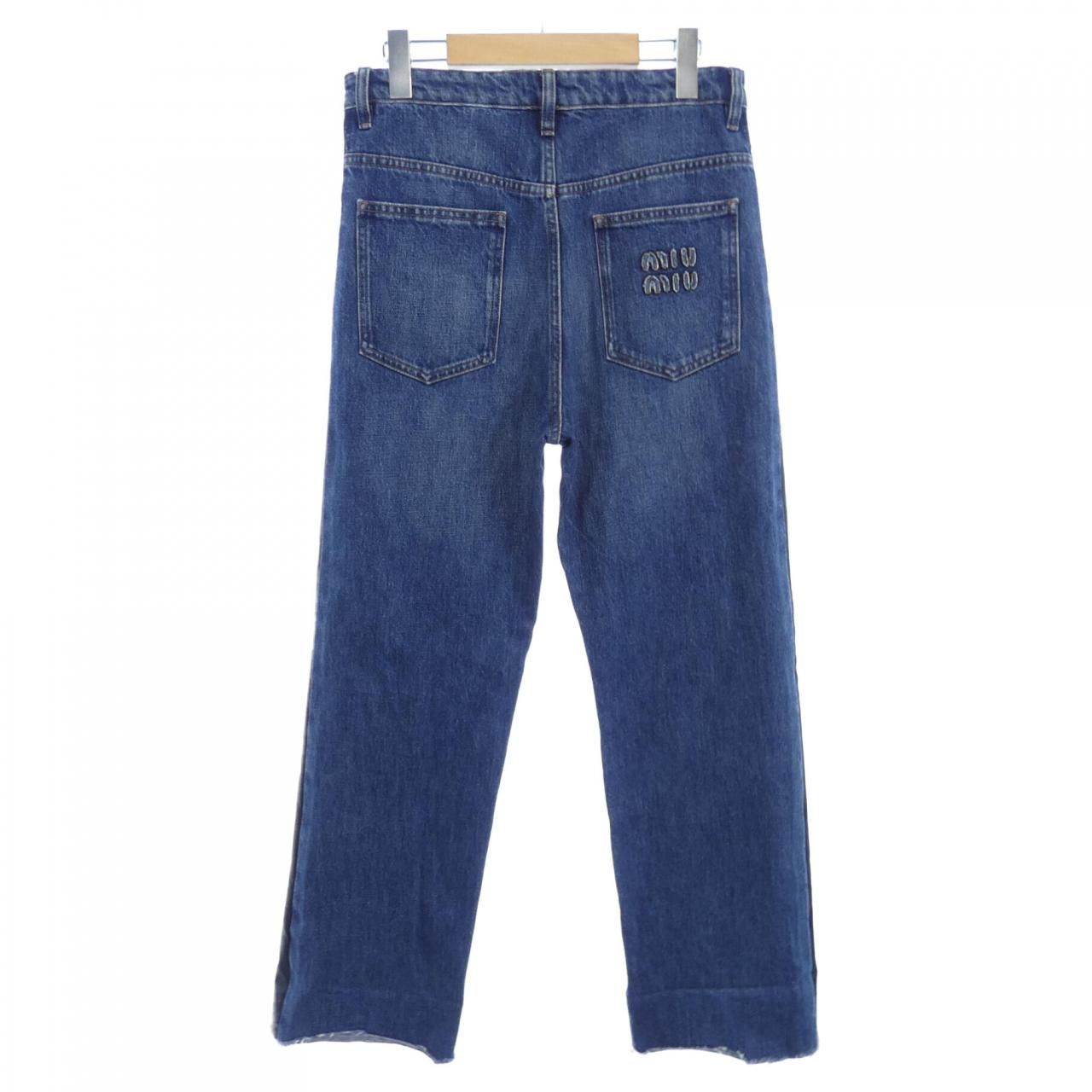 最新アイテムを海外通販！ ミュウミュウ MIU MIU GWP450 S231 12IK ジーンズ 半額多数！