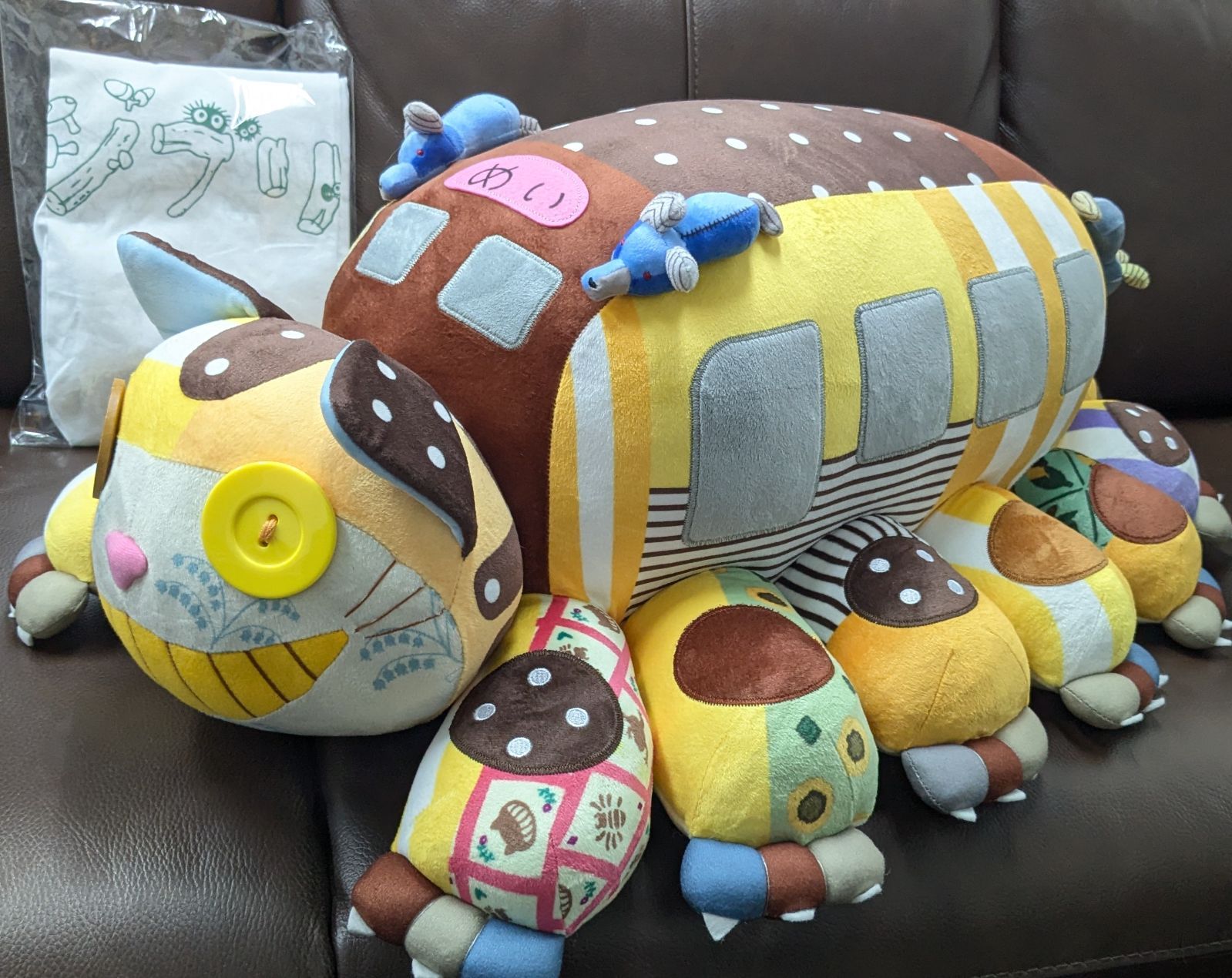 ジブリパーク　となりのトトロ　ジブリパーク限定　 ネコバス　　ぬいぐるみ　特大 ジブリ ジブリパーク限定 となりのトトロ ネコバス 特大 ぬいぐるみ