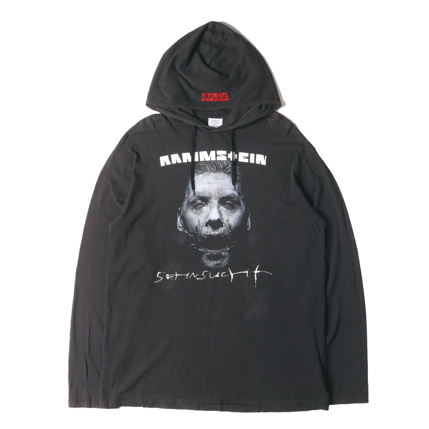 VETEMENTS ヴェトモン パーカー サイズ:M / ラムシュタイン
