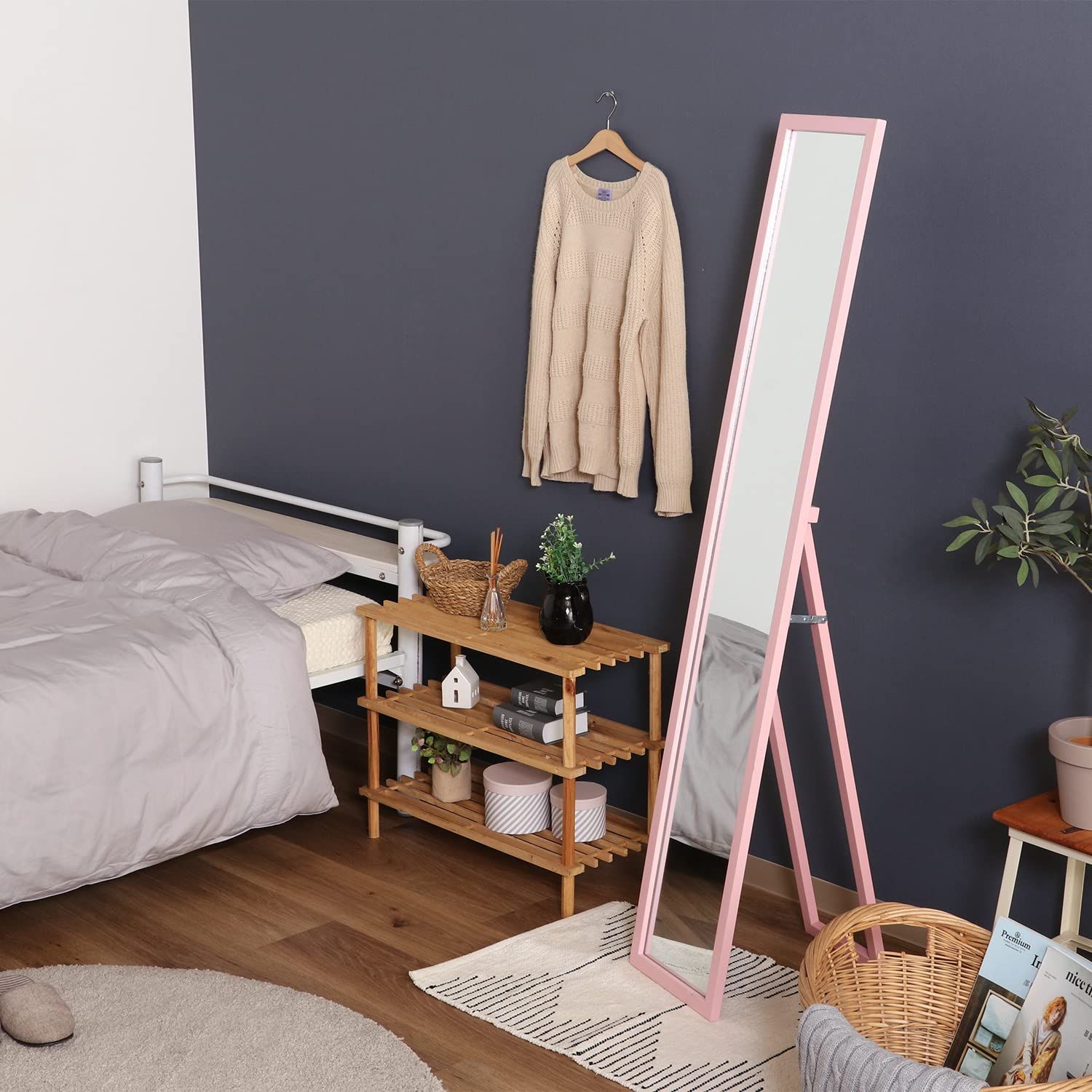 おしゃれ鏡　鏡　全身鏡　1600x60 全身鏡1600x60