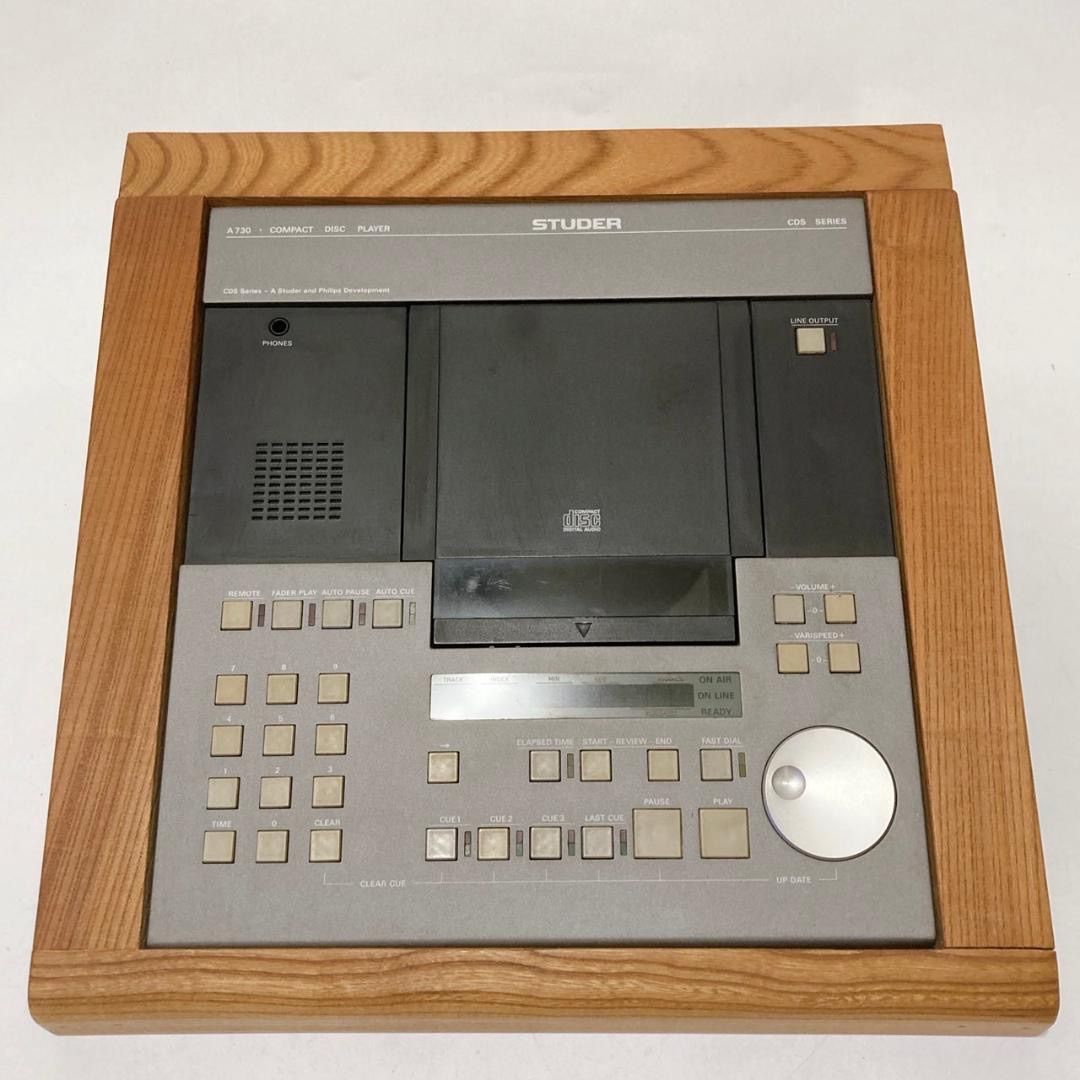 STUDER A730 スチューダー 業務用CDプレーヤー自作木枠付き - メルカリ