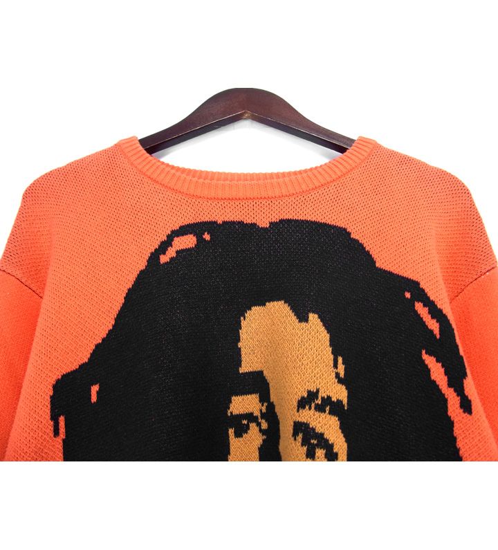 ステューシー STUSSY □ 【 BOB MARLEY SWEATER 】 ボブマーリー