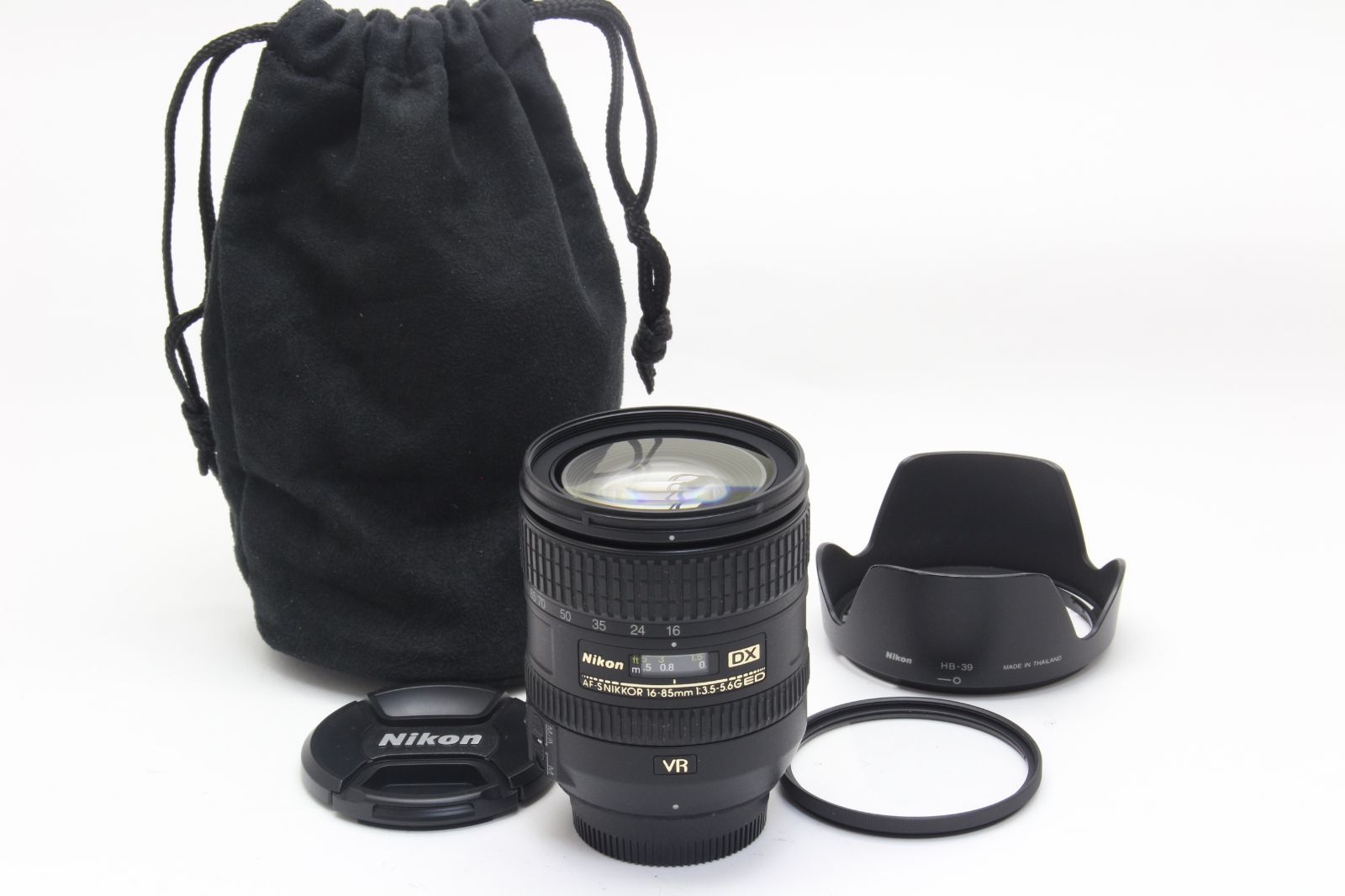 B+ (並品) Nikon ニコン AF-S DX 16-85mm F3.5-5.6G ED オンライン VR