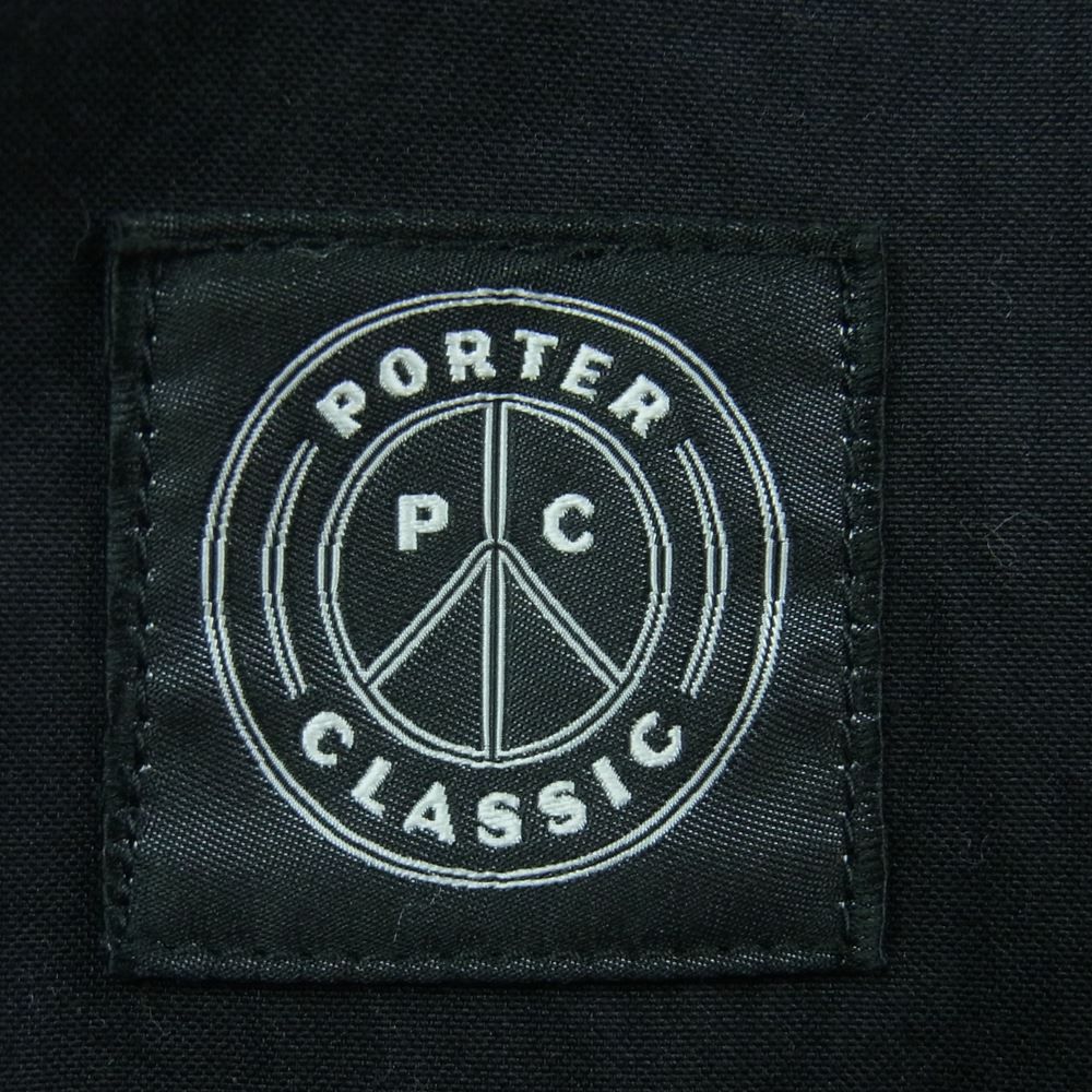 PORTER CLASSIC ポータークラシック 21SS POPLIN BEBOP PANTS ポプリン ビバップ タック パンツ ブラック系  L【中古】 - メルカリ