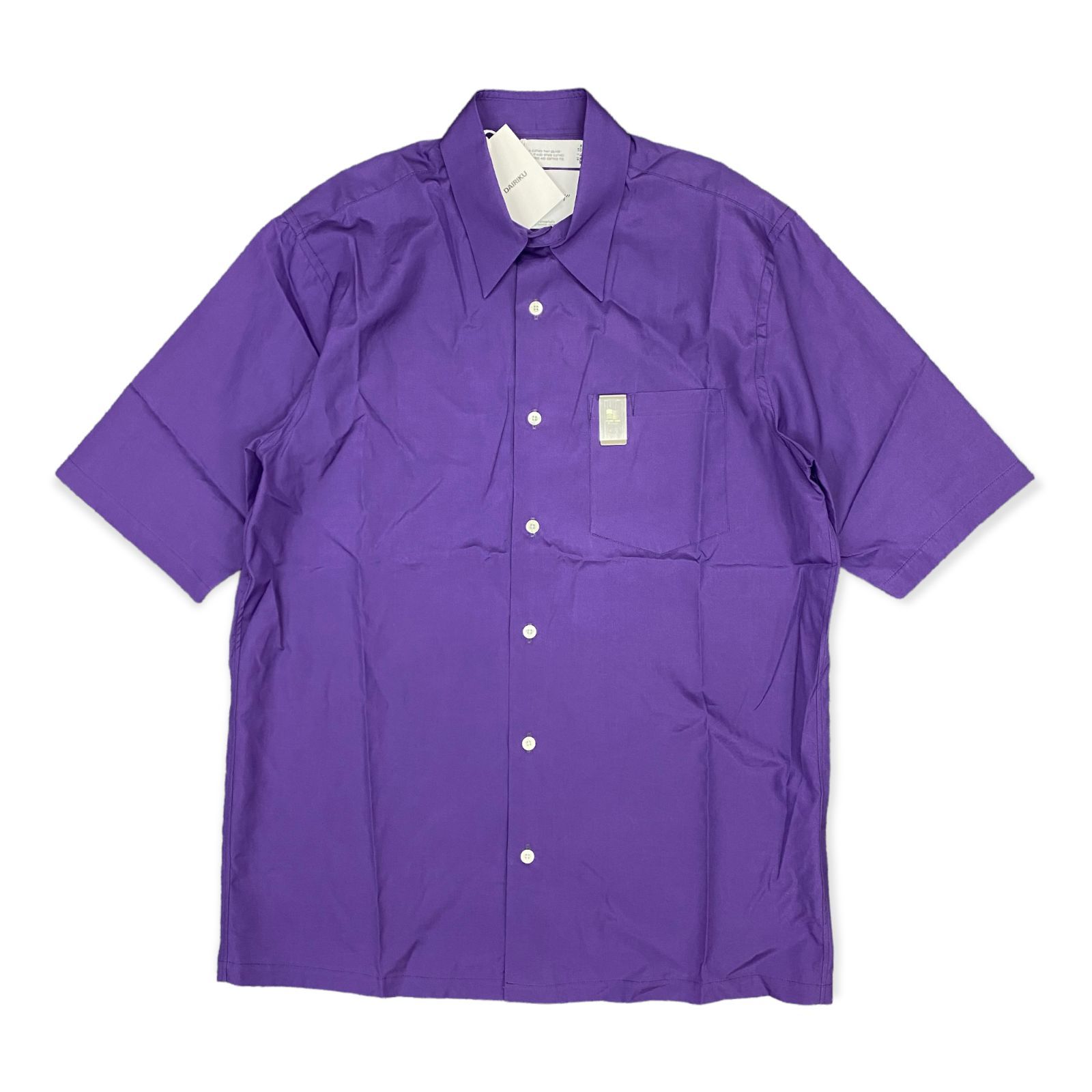 DAIRIKU ドレスシャツ 22ss マネークリップ 半袖シャツ M 楽天市場】DAIRIKU ダイリク 22SS H-S Dress Shirt with Money