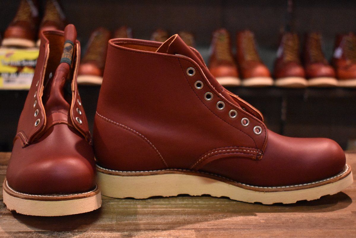 レッドウィング　セミドレス RED WING・BLACKSMITHをホワイツセミドレス仕様へカスタム - 靴