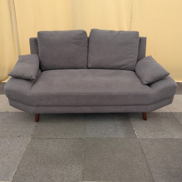 【送料込】2人掛け ソファ ゆったり座面のごろ寝ソファ 2人用ソファ くつろぎソファ 広いソファ ソファー コンパクト