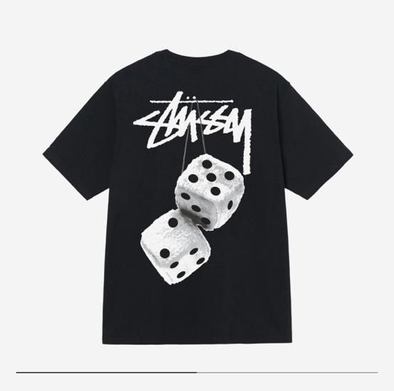 【雷市場（ポンジャン）商品韓国直送】STUSSY(ステューシー) ダイス 半袖 黒 最後