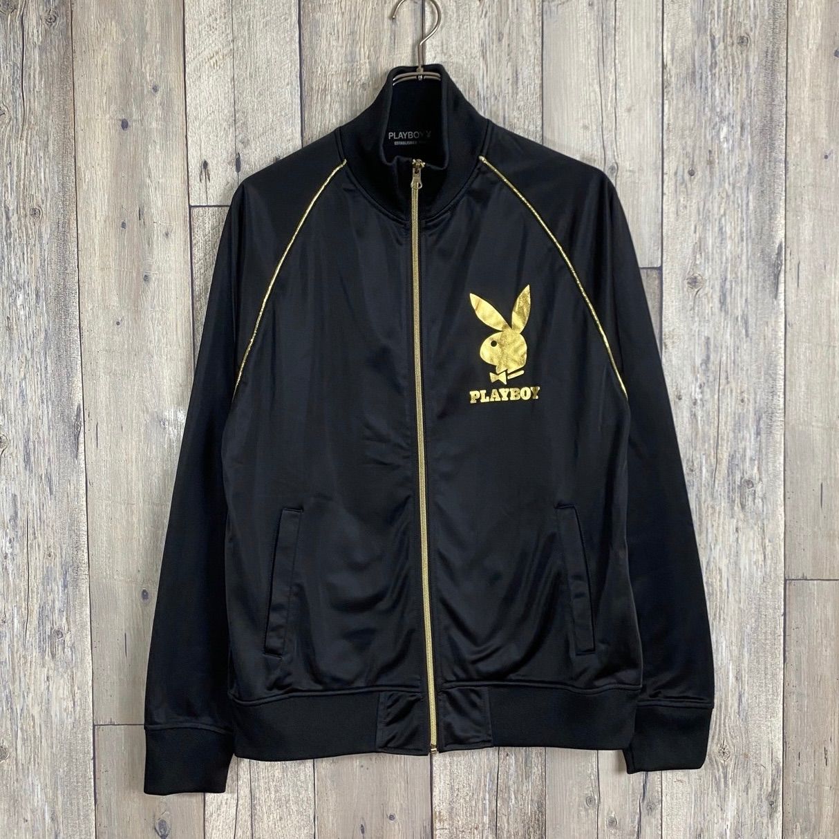 PLAYBOY プレイボーイ フルジップ ラグラン ジャージ トラック