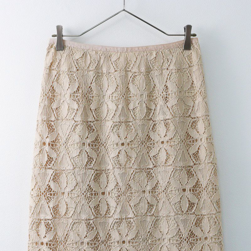 人気 2020SS イエナ IENA レースタイトスカート 40/ベージュ ボトムス  