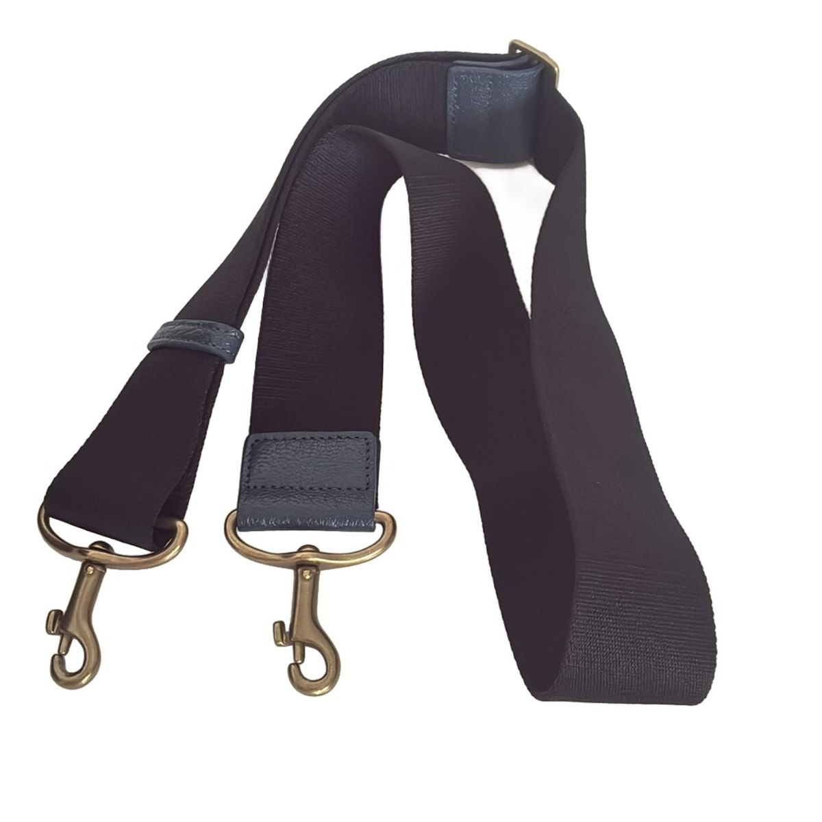 ネイビー レザー